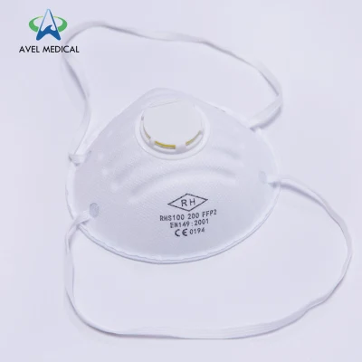 Zertifizierung/Einweg-4-fach-Gesichtsmaske für künstliche Atemschutzgeräte mit CE-Zertifikat