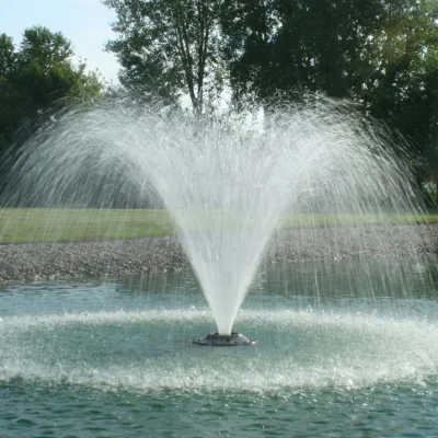 Fabrikangebot für den Außenbereich, moderner programmierter großer Garten-Wassertanzbrunnen