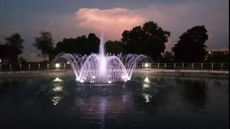 9W LED-Lichtdekoration für Boden-Trockenwasserbrunnen im Freien